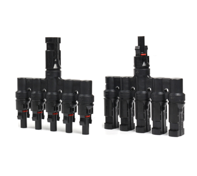 T BRANCH SOLAR CONNECTOR 5 IN 1 OUT