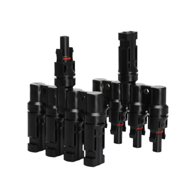 T BRANCH SOLAR CONNECTOR 4 IN 1 OUT