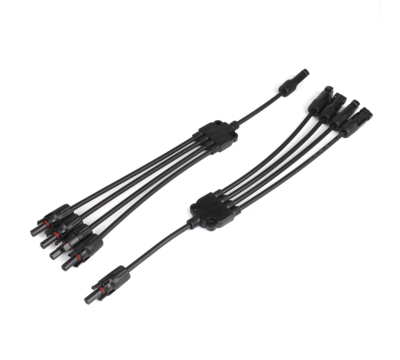 Y BRANCH SOLAR CONNECTOR 4 IN 1 OUT